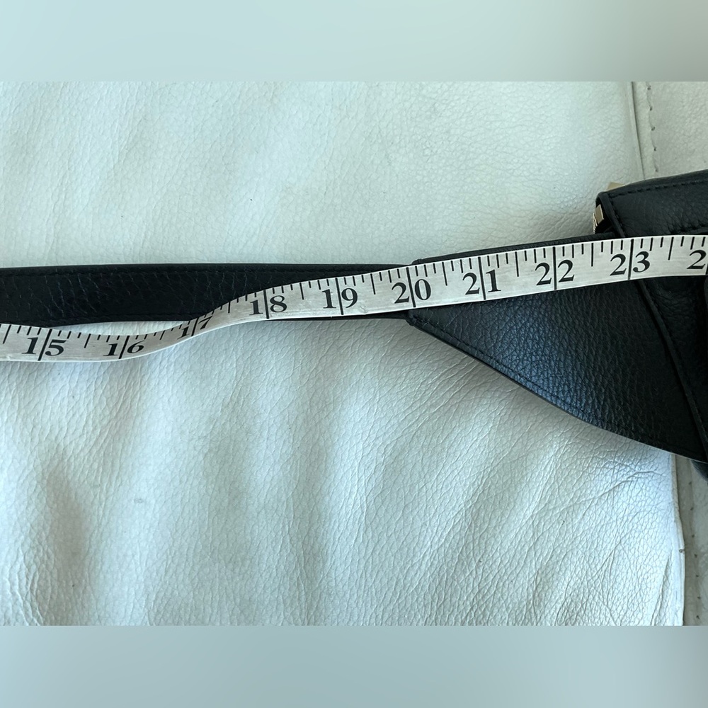 Valentino Garavani Rockstud Black Leather Belt Bag w Dust Bag - Picture 12 of 15